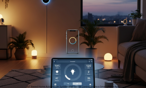 IoT Based Home Automation System that can be Controlled via a Smartphone App