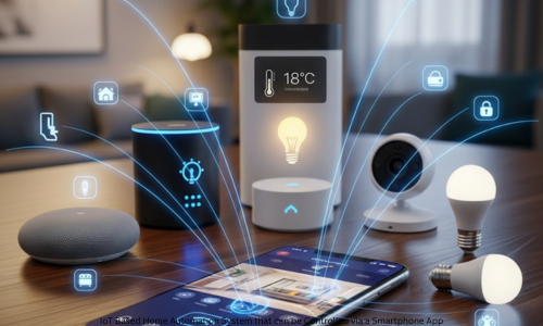IoT Based Home Automation System that can be Controlled via a Smartphone App