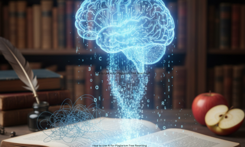 How to Use AI for Plagiarism Free Rewriting